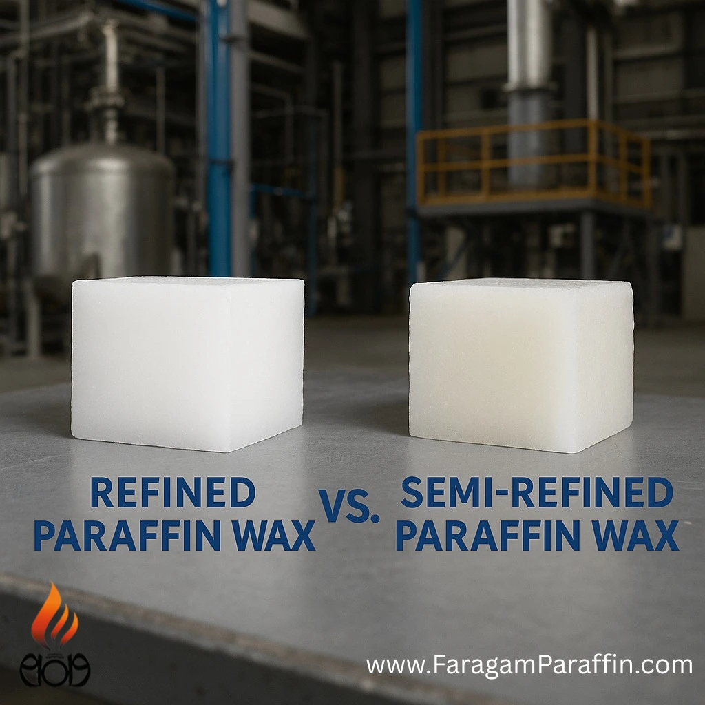 Refined Paraffin Wax vs. Semi-Refined Paraffin Wax