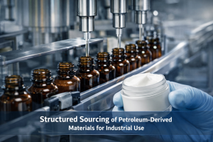 Structured Sourcing of Petroleum-Derived Materials for Industrial Use