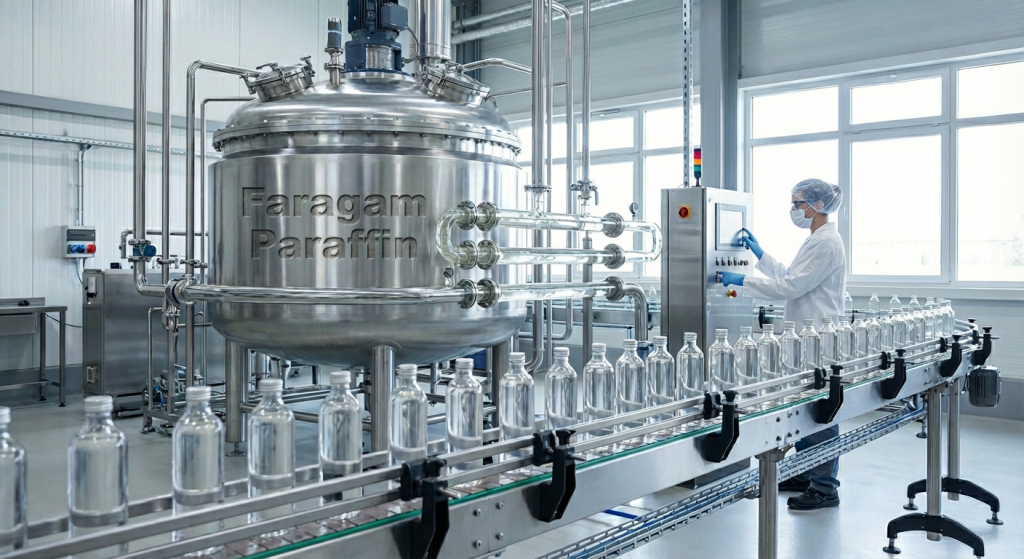 Global supplier of liquid paraffin for industrial, cosmetic, and food grade| Faragam Paraffin